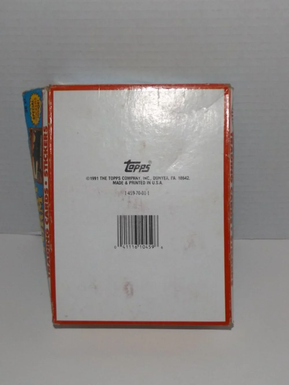 1991 Desert Storm Series 1 Mixed Trading Cards & Stickers Lot w/Org. Box